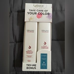 L’Anza color care shampoo-conditioner set